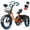 Orange, variant on ESKUTE T300 Pro Adult Electric Tricycle with Reverse, E Trike,998.4Wh Battery, 20" x 4.0" Fat Tires, Foldable 3 Wheel Electric Bike, Black with Oversized Seat, UL2849