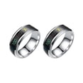 thumbnail image 1 of Fiudx Pulsera de Monitoreo de Temperatura, Diseño de Acero Inoxidable, Sensor de Temperatura y Estado de Ánimo, Elegante y Funcional, Regalo Ideal para Hombres y Mujeres, Reduce El Estrés y Mejora La, 1 of 1