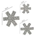 thumbnail image 1 of Felt Pan Guards - 3 Different Sizes Pot Divider Guards for Separating Pots and Pans Gray 15pcs, 1 of 4