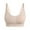 Beige, variant on Penkiiy Women Nursing Bras Ladies Comfortable Breathable No Steel Ring Front Buckle Breastfeeding Bra Woman Underwear Army Green Bras
