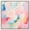 Silver Frame, variant on Cotton Candy Clouds II Canvas Colorful Spring Art by Art Remedy, Black Frame, 40 x 40