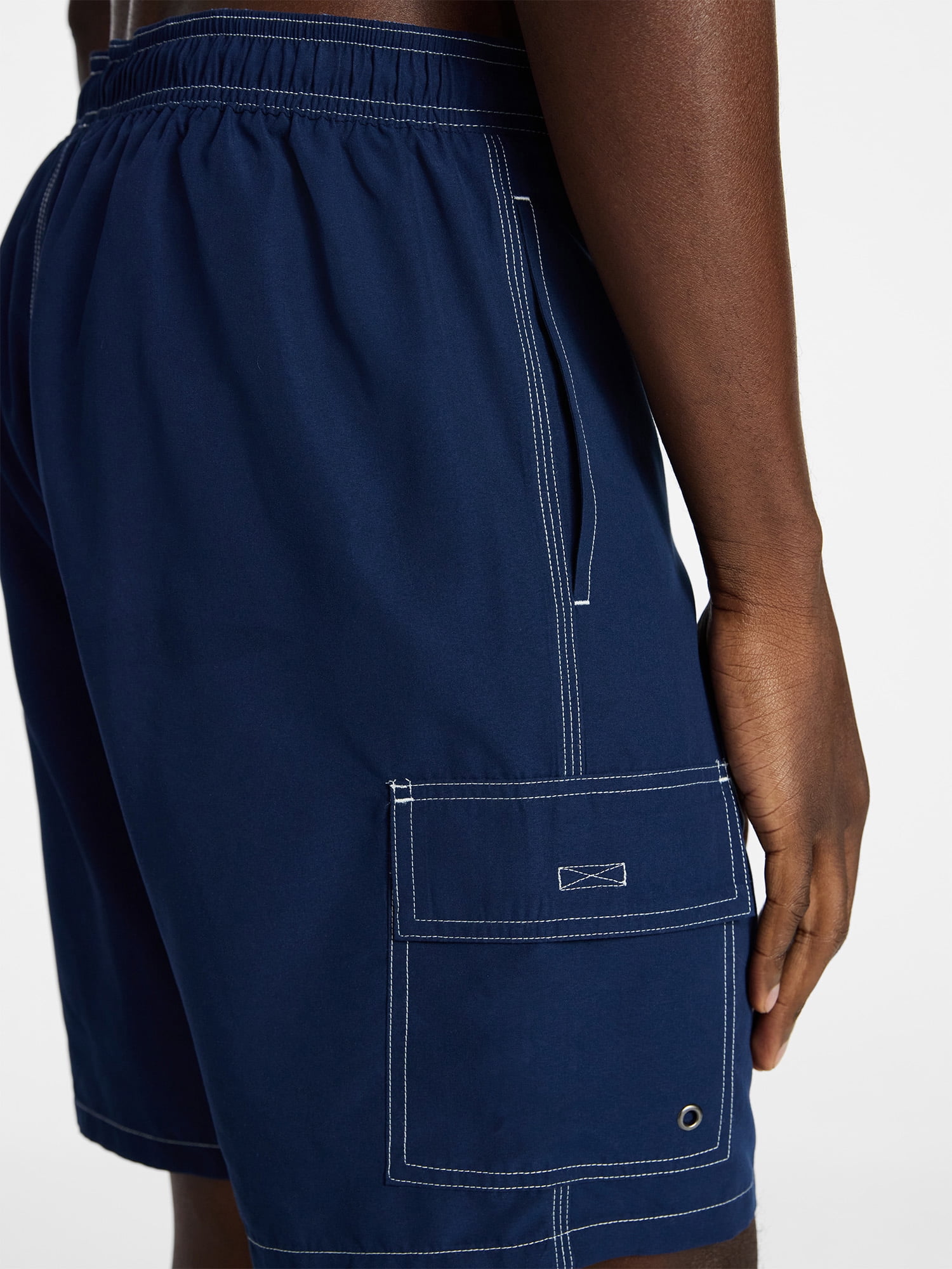 George Men's and Big Men's Cargo E Board Swim Shorts, Sizes S-3XL