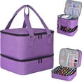 thumbnail image 1 of Funda organizadora de esmaltes de uñas FCQQYWZ con capacidad para más de 42 botellas, 1 of 6