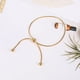 thumbnail image 3 of 1 unid moda cadena de pies duradero tobillo cadena exquisito serpiente hueso toblet oro dorado, 3 of 6