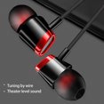 thumbnail image 2 of DVKOVI Wired Headphones Ear Buds with Microphone Wired & Volume Control High Sound Quality Earphones Compatible with Apple & Android, 2 of 7