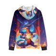 thumbnail image 4 of KUIFORTI Cool Dragon Boys Sweatshirt Fleece-Lined Kids Long Sleeve Sweatshirts with Kangaroo Pockets Warm Polyester Hooded Coat Casual Outerwear for Daily Life, 4 of 6