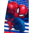 thumbnail image 5 of Marvel Spider-Man Big Boys Swim Trunks Bathing Suit Blue 14-16, 5 of 5