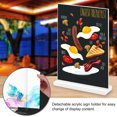 thumbnail image 1 of YAOMOBB Double-sided Sign Holder 3Pcs Sturdy Acrylic Sign Holder Double Sided T Shape Display Stand for Home Office and Retail, 1 of 6
