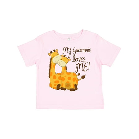 

Inktastic My Grammie Loves Me! Gift Toddler Boy or Toddler Girl T-Shirt