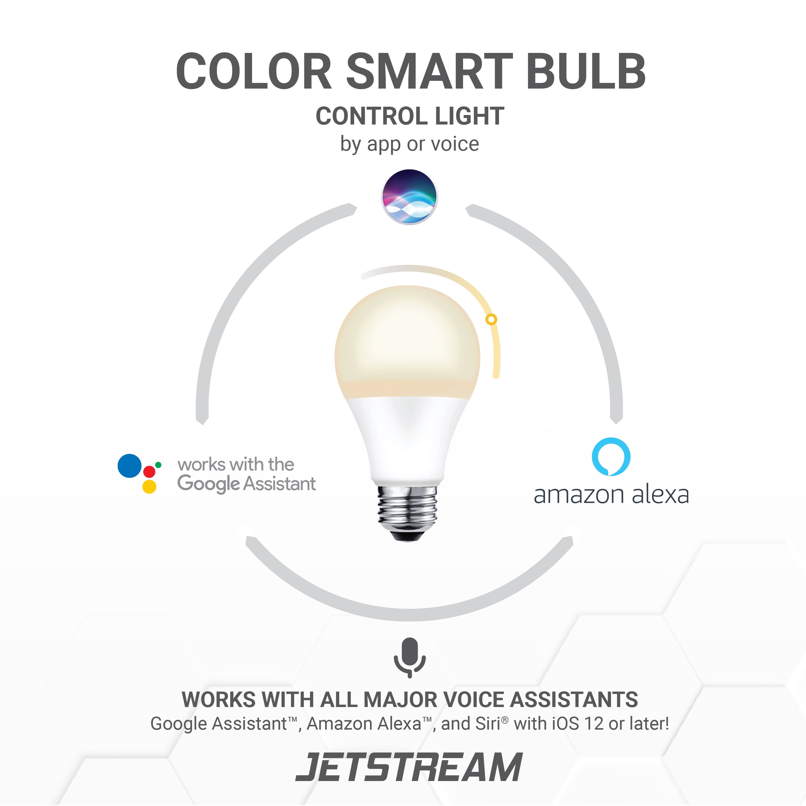Jetstream 9W Smart LED A19 Bulb