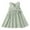 Green, variant on uublik Flower Girl Dresses Size 1T-6 Sleeveless Loose Flowy Tiered Casual Holiday Dresses White