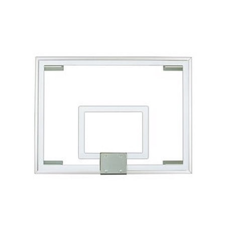 First Team FT231 Tempered Glass 40 X 54 in. Glass Backboard44; Grey