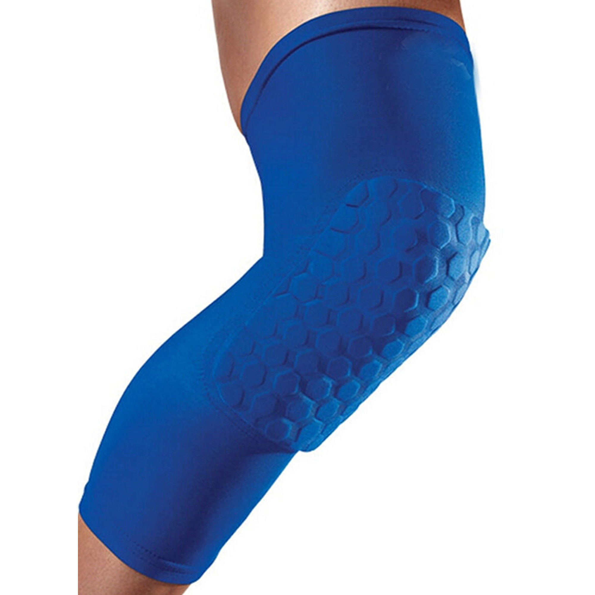 Xiaoluokaixin 1pc Sports Knee PadCrashproof Antislip Hex