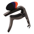 thumbnail image 2 of Accesorios de cejilla de guitarra 3 en 1 creativos con 3 selecciones para bajo acústico banjo Negro A Sunnimix Capo y selecciones, 2 of 8