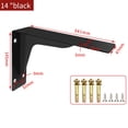 thumbnail image 1 of Heavy Duty Tripod Bracket Wall Support Rack Wall Mounted Rack Hardware 14In, 1 of 6