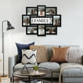 thumbnail image 6 of Hello Laura Family 8-Opening 4 x 6 Photo Frames, 8-Count Black Picture Frames, 6 of 7