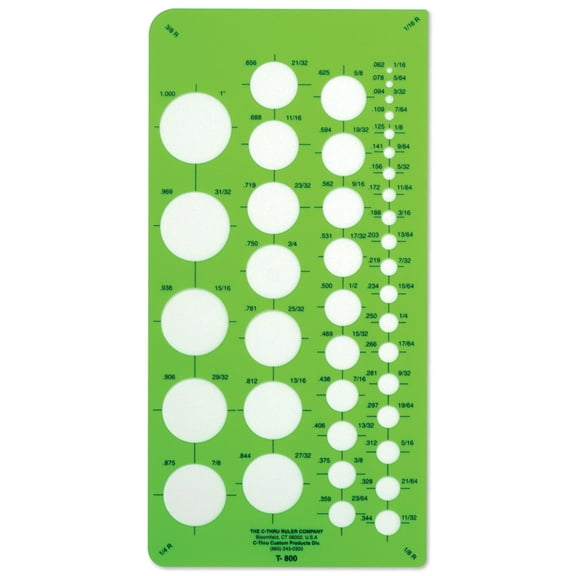 C-Thru Circle Template