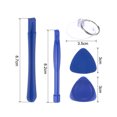 thumbnail image 3 of 8 en 1 Universal Reparación Apertura Herramienta Kit con Precisión Destornillador Palanca (Rojo/Azul/Amarillo) para Reparar Móvil, Computadora, Reloj, Lentes, 2 Juegos, 3 of 7