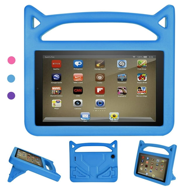 All-New Amazon Fire HD 8 Tablet Cover and Fire HD 8 Plus Tablet Case (Compatible with 10th Generation ,2020 Release),Grand Anti Slip Shockproof Light Weight Protective Covers-