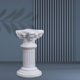 thumbnail image 4 of Estatua de pilar romano creativo, candelabro de pedestal de resina, escultura para decoración de comedor interior Multi, 4 of 9