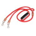 thumbnail image 3 of 1 a 2 correas trenzadas de nylon para caminar del perro de la cuerda de tracción del animal doméstico del diseño con la hebilla del metal, 3 of 8