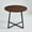 Brown, variant on Anchorhome 35.4-Inch Small Round Wood Top Dining Table - Brown/Gray Kitchen Table with Ample Space for Leisure Coffee Tea Time, Suitable for Dining Room, Living Room (Brown)