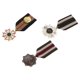 thumbnail image 1 of 12 Uds. Insignias de Unisex, Broche de Estrella, Joyería, 1 of 9