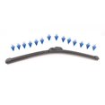 thumbnail image 1 of NEW Car Windshield Wiper Blades U-type Universal Soft Rubber Bracketless Car Wiper, 1 of 8