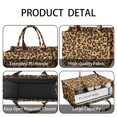 thumbnail image 4 of Large Capacity Tote Bag,Yellow and Brown Of Leopard Print Handbag Fashion Luxury Tote Bag,15.7"x13"x 5.1" Inches,Laptop Compatible, 4 of 6