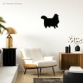 thumbnail image 2 of Norwegian Forest Cat Breed Silhouette - Beautiful Solid Steel Home Decor Decorative Accent Metal Art Wall Sign, 2 of 6