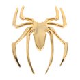 thumbnail image 1 of Parte La Del Coche La Etiqueta Engomada Del Patrón La Araña Del Metal Galvanizado 3D (oro), 1 of 9