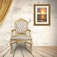 thumbnail image 3 of Millet, Karyn 23x32 Gold Ornate Wood Framed with Double Matting Museum Art Print Titled - Island Sunset III, 3 of 4
