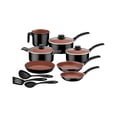 thumbnail image 1 of Batería de Cocina Tramontina 13 piezas Coimbra Negro, 1 of 8