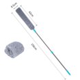 thumbnail image 2 of Duster Microfiber Duster Dust Brush Flexible Duster  Dust Brush Retractable Flexible Microfiber Replacement  Duster For Under Furniture Bed Couch Fridge Retractable, Lengthen Type, 2 of 8