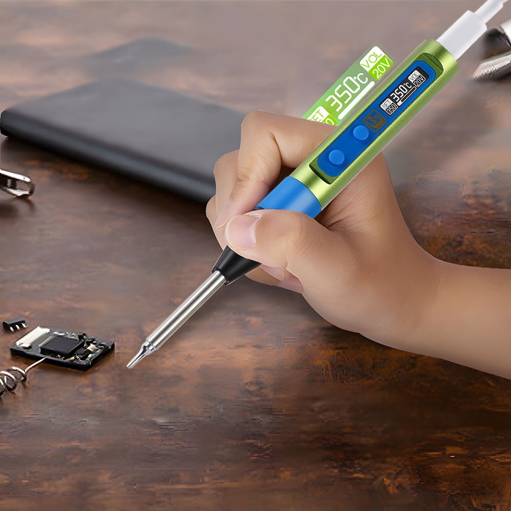 USB C Powered Soldering Iron 65W Repair Tool Smart Portable Solder Iron Tips