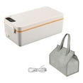thumbnail image 2 of DOLITY Electric Lunch Heater Lunch Box Heated Lunch Box for Adults for Work Office Car white, 2 of 9