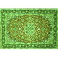 thumbnail image 1 of Ahgly Company Indoor Rectangle Oriental Green Traditional Area Rugs, 7' x 10', 1 of 1