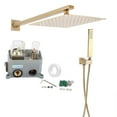 thumbnail image 2 of Hand Shower,G1/2in Dual Function Concealed Shower Set Shower Sprayer Professionally Tested, 2 of 8
