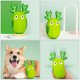 thumbnail image 2 of KAKOWELY Juguete molar para perro con forma de animal, resistente a las mordeduras (verde), 2 of 4