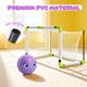 thumbnail image 4 of Juego de porterías de fútbol de juguete para niños pequeños VangeBow con pelota de unicornio de felpa, 4 of 9