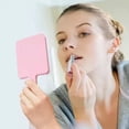 thumbnail image 6 of Compact Handheld High-Definition Glass Mirror in Multiple Colors Portable for Travel and Daily Use, 6 of 7