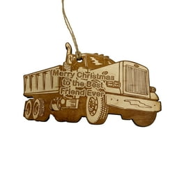 Merry Christmas to the best Godson Ever Dump Truck - Ornament Merry Christmas to the best Godson Ever Dump Truck - Ornament
