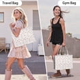 thumbnail image 6 of Large Capacity Tote Bag,Princess Carriage Castle Pattern Handbag Fashion Luxury Tote Bag,15.7"x13"x 5.1" Inches,Laptop Compatible, 6 of 6