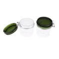 thumbnail image 4 of Tarro de Plástico de 2 Piezas con Tapa Shamjiam Recipiente Multis para Almacenar Dulces Especias Crema Facial Mascaril Frasco cosmético de maquillaje vacío, 4 of 9