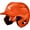 Athletic Orange, variant on Easton Z50 Baseball Batting Helmet Matte XL Black