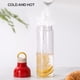 thumbnail image 4 of Botella de agua de plástico con infusor de 800 ml, botella para té frío, recipiente portátil para bebidas, infusión de frutas y hierbas, cuerpo transparente con compartimento de filtro incorporado,, 4 of 6