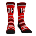 thumbnail image 4 of Unisex Rock Em Socks  Ohio State Buckeyes Fan Favorite Three-Pack Crew Sock Set, 4 of 4