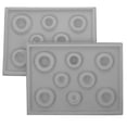 thumbnail image 2 of EeaseMX 2 piezas de cadena de muñeca con cuentas para hacer tú mismo, placa de diseño de cuentas, caja de diseño, bandeja para pulseras, 2 of 8