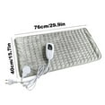 thumbnail image 2 of ZToonmas Heated Blanket 76X40Cm Heating Pad Heating Pad Heating Blanket Heating Pad Winter Warming Pad US Standard, 2 of 5