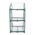 thumbnail image 3 of 28X20X37Inch Garden 2-Tier Greenhouse – Outdoor Gardening Hot House with Zippered Cover and Metal Shelves for Growing Vegetables, Flowers and Seedlings, 3 of 7